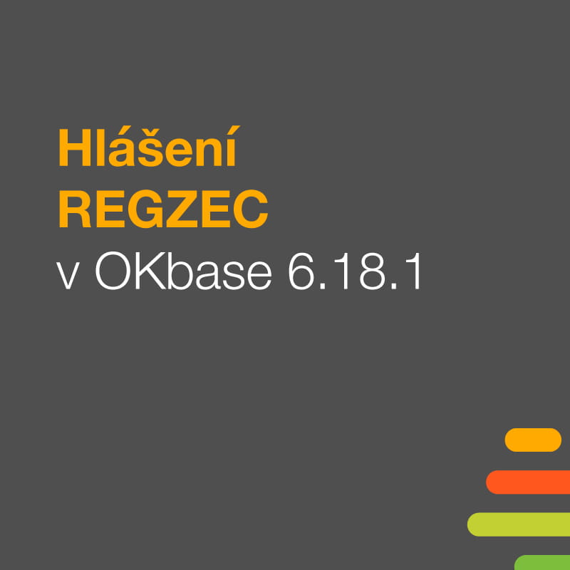 Hlášení REGZEC 6.18.1